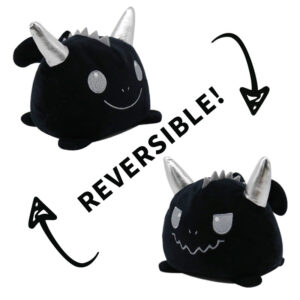 Black Dragon Reversible Plushie