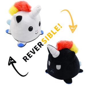 Rainbow Unicorn Reversible Plushie