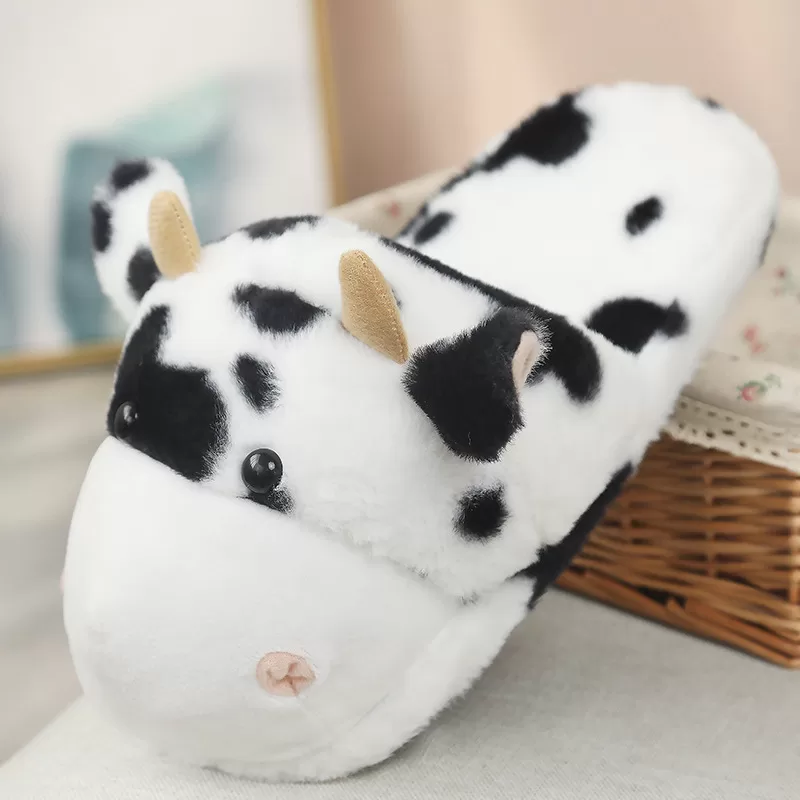 Cow Plushie Slippers