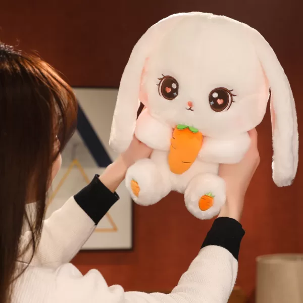 Bunny with Carrot Plushie