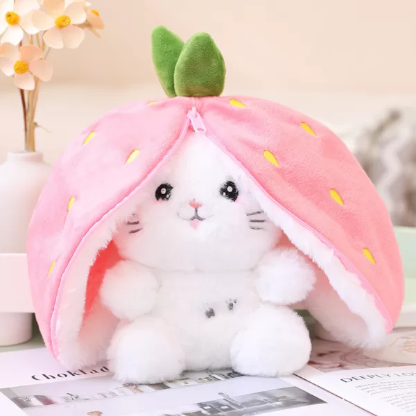 Bunny Fruit Ears Plushie