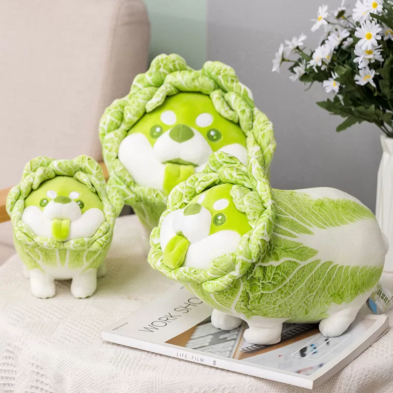 Cabbage Shiba Plush