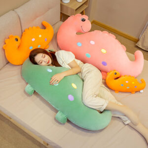 Long Dinosaur  Pillow Plushie